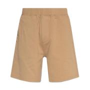 Dsquared2 Bomull Logo Bermuda Shorts Beige, Herr