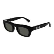 Gucci Stiliga solglasögon för vardagsbruk Black, Unisex