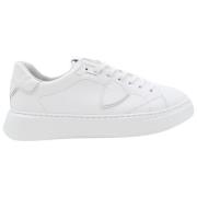 Philippe Model Temple Low Sneakers i vitt läder White, Herr