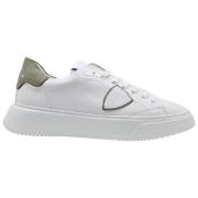 Philippe Model Sneakers Temple Veau Blanc Militaire White, Herr