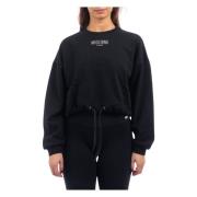 Moschino Damunderkläder Sweatshirt Black, Dam