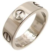 Cartier Vintage Pre-owned Silver ringar Gray, Dam