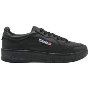 Autry Solida svarta låga topp sneakers Black, Herr