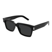 Saint Laurent Vadim-001 Stilfullt Läderjacka Black, Unisex