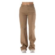 Liu Jo Flare Chino Byxor Beige, Dam