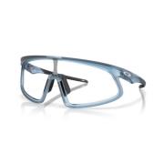 Oakley Sportiga solglasögon med unik design Gray, Unisex