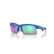 Oakley Sportiga solglasögon för utomhusaktiviteter Blue, Unisex