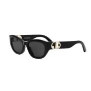 Dior Stiliga solglasögon för modeentusiaster Black, Unisex