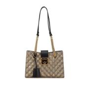 Gucci Vintage Pre-owned Laeder gucci-vskor Beige, Dam