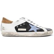 Golden Goose Svart Vit Isstjärna Sneakers White, Herr