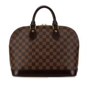 Louis Vuitton Vintage Pre-owned Canvas louis-vuitton-vskor Brown, Dam