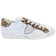 Philippe Model Animalier Låg Topp Sneakers - Vit White, Dam