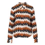 Marni Pre-owned Pre-owned Silke toppar Multicolor, Dam