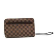 Louis Vuitton Vintage Pre-owned Canvas kuvertvskor Brown, Dam