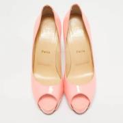 Christian Louboutin Pre-owned Pre-owned Tyg klackskor Pink, Dam