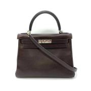 Hermès Vintage Pre-owned Laeder handvskor Brown, Dam