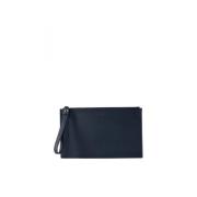 Orciani Herr Clutch Väska Blue, Herr