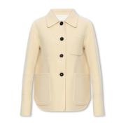 Jil Sander Yllejacka Beige, Dam