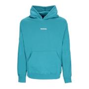 Propaganda Ribbed Hoodie Petrol Blue, Dam