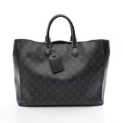 Louis Vuitton Vintage Pre-owned Laeder louis-vuitton-vskor Black, Herr