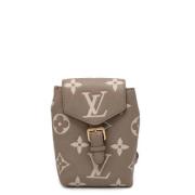 Louis Vuitton Vintage Pre-owned Canvas louis-vuitton-vskor Beige, Dam