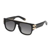 Philipp Plein Stilren Svart Läderjacka Black, Unisex