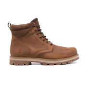 Timberland Brun Nubuckläder Snörstövlar Brown, Herr