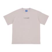 Usual Choke Tee Bomull Skjorta Logo Print Gray, Herr