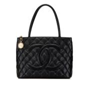 Chanel Vintage Pre-owned Laeder chanel-vskor Black, Dam