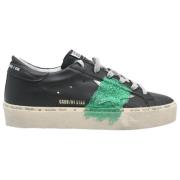 Golden Goose Svart Grön Glitter Fantasy Sneakers Black, Dam