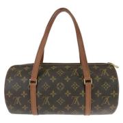 Louis Vuitton Vintage Pre-owned Canvas handvskor Brown, Dam