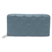 Louis Vuitton Vintage Pre-owned Laeder plnbcker Blue, Dam