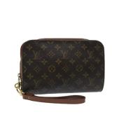 Louis Vuitton Vintage Pre-owned Canvas louis-vuitton-vskor Brown, Dam