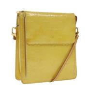 Louis Vuitton Vintage Pre-owned Laeder louis-vuitton-vskor Yellow, Dam