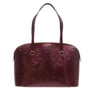 Louis Vuitton Vintage Pre-owned Tyg louis-vuitton-vskor Red, Dam