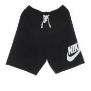 Nike Shorts i fransk frotté Black, Herr