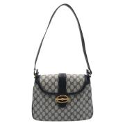 Gucci Vintage Pre-owned Canvas gucci-vskor Blue, Dam