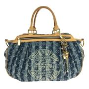 Louis Vuitton Vintage Pre-owned Canvas louis-vuitton-vskor Blue, Dam