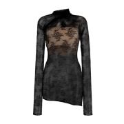 Amazuin Stiliga Sweaters Kollektion Black, Dam