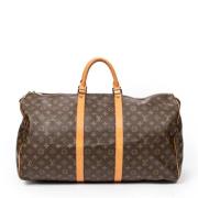 Louis Vuitton Vintage Pre-owned Canvas resvskor Brown, Dam