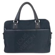 Louis Vuitton Vintage Pre-owned Canvas portfljer Black, Herr