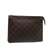 Louis Vuitton Vintage Pre-owned Canvas louis-vuitton-vskor Brown, Dam