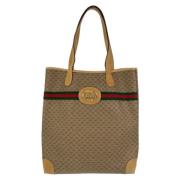 Gucci Vintage Pre-owned Canvas gucci-vskor Brown, Herr