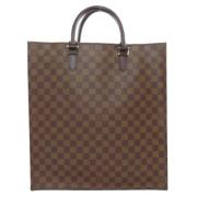 Louis Vuitton Vintage Pre-owned Canvas handvskor Brown, Dam