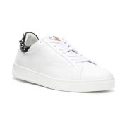 Lanvin Vita platta skor White, Herr