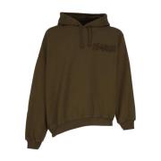 Magliano Brun Logo Sweatshirt med Huva Brown, Herr