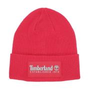 Timberland Vintage Beanie Mössa med Etablerad 1973 Pink, Herr