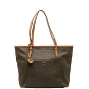 Michael Kors Pre-owned Pre-owned Canvas totevskor Brown, Dam