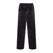 AllSaints Draven Byxor med Sidostriper Gray, Herr