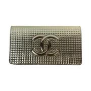 Chanel Vintage Pre-owned Laeder handvskor Gray, Dam